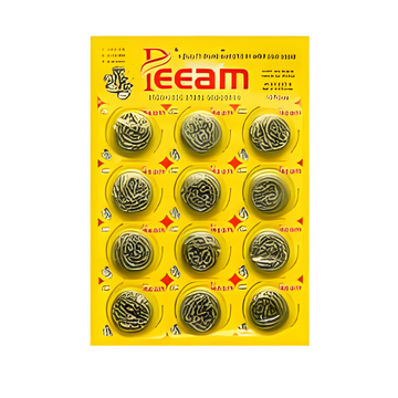 Peem Steel Scrubber (12-Piece Pack)